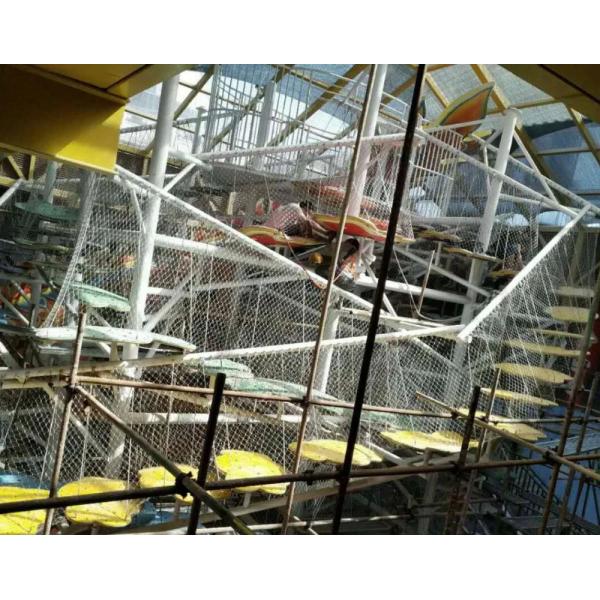 50mm*50mm 316 Knotted Wire Mesh 2mm Stainless Steel Wire Rope Mesh Netting