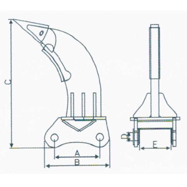 E320C 330D DH220-9 SK380LC-8 Vibratory Ripper , Hydraulic Excavator Vibro Ripper