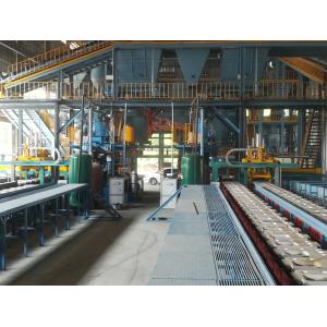 Green Sand Automatic Moulding Line Horizontal Parting Flaskless Shooting