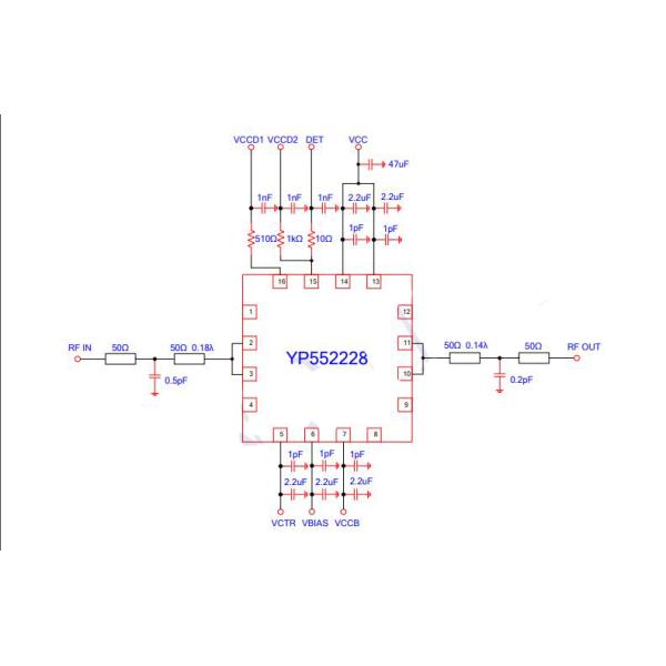 Spread Spectrum Solid State Linear Amplifier , Rf Driver Amplifier YP552228