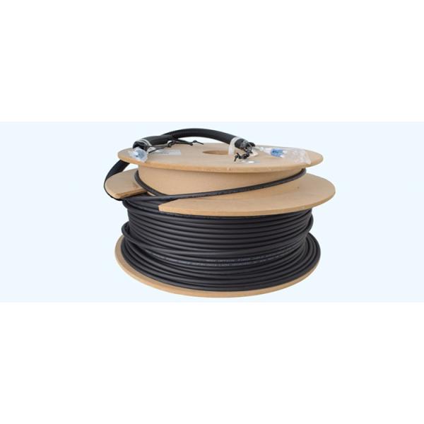 DLC Multimode GYFJH 2A1a 7.0mm 2Cores Optical Cable Assembly Outdoor Fiber Optic Patch Cord