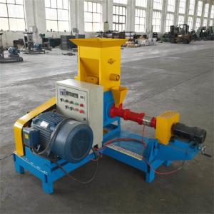 Buy cheap Simple Dry Type Floating Fish Feed Extruder Machine 60-80 Kg/H product