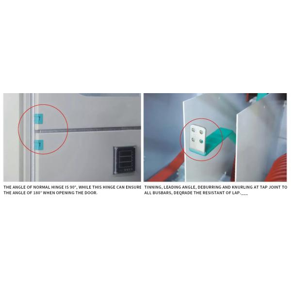 Electrical Low Voltage Switchgear Power Distribution Cabinet 10 - 24kv Operation Voltage