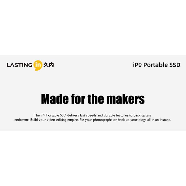 Customized Portable External Hard Disk SSD 2tb Pssd Usb3.2 Gen2 Type C