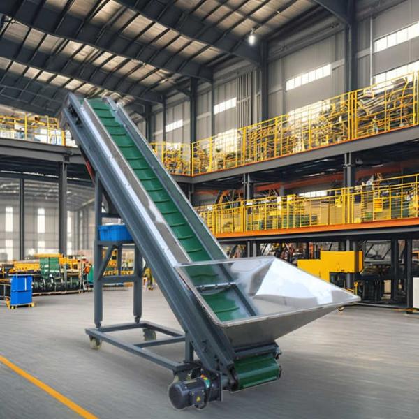 Industrial Grade Anti-slip Electric Adjustable Angle Conveyor Belt Dedicated For Mining / Packaging Industry High Temperature Resistant Rubber Belt -