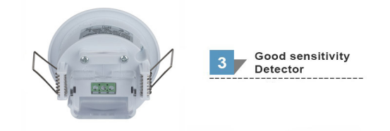 High sensitivity ceiling infrared pir sensor motion sensor