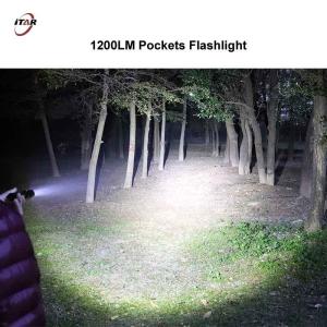Mini Powerful Energy Efficiency Magnetic Convenient EDC Flashlight 1200 Lumens