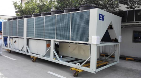Quality 400 Tons Dual - Screw Air Cool Chiller Semi Hermelic Chiller Air Cooled for sale
