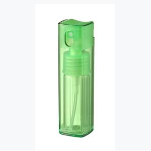 Customized Colour 10ml Perfume Bottle Square Shape Plastic Perfume Bottle