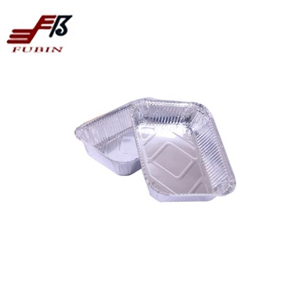 Aluminum foil box for food packaging tin foil tray sarten