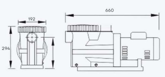KP-PLUS100 Swimming Pool Water Pumps For Swimming Pool Using