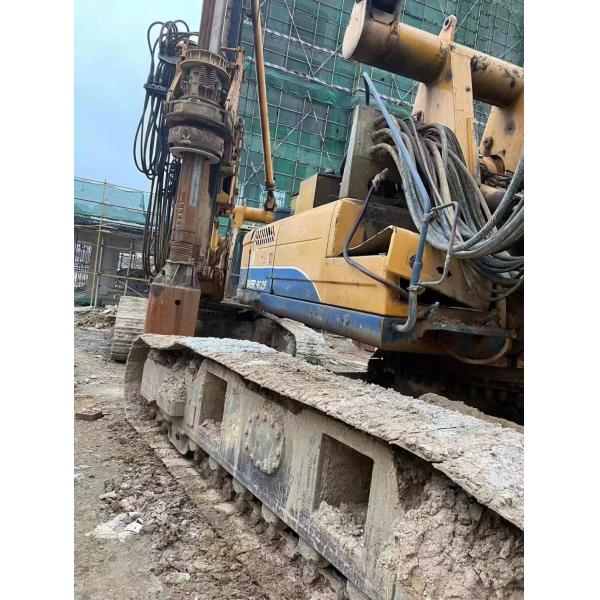 Continuous Flight Augering Foundation Drill Rig Convenient Operation