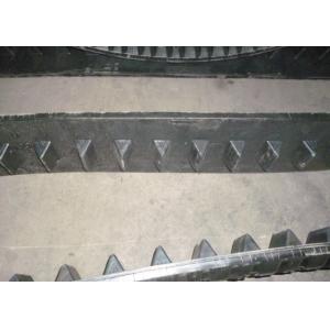 Continuous Rubber Excavator Tracks Joint Free BA Tread Pattern