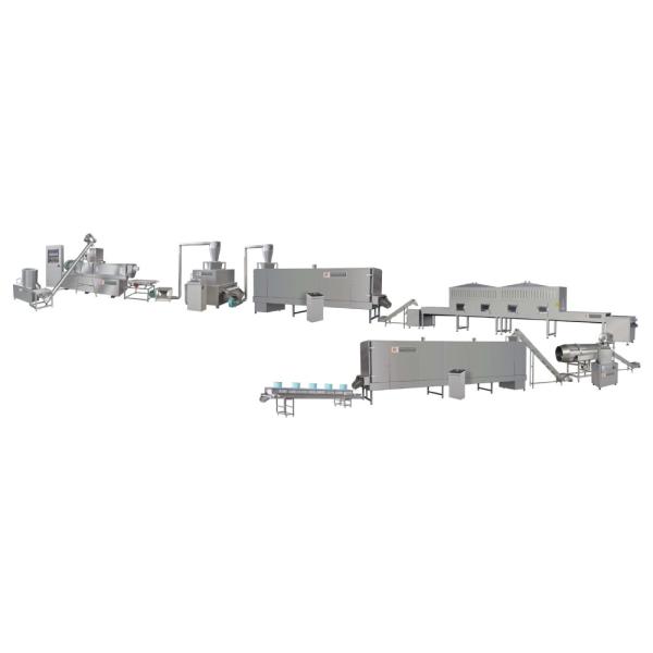 Custom Corn Flakes Production Machine , Twin Screw Extruder Corn Flakes Processing Line