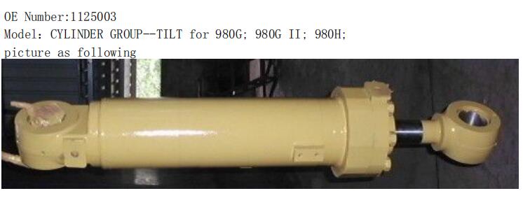 1125003 980G; 980G II; 980H;(WHEEL-TYPE LOADER) earthmoving parts