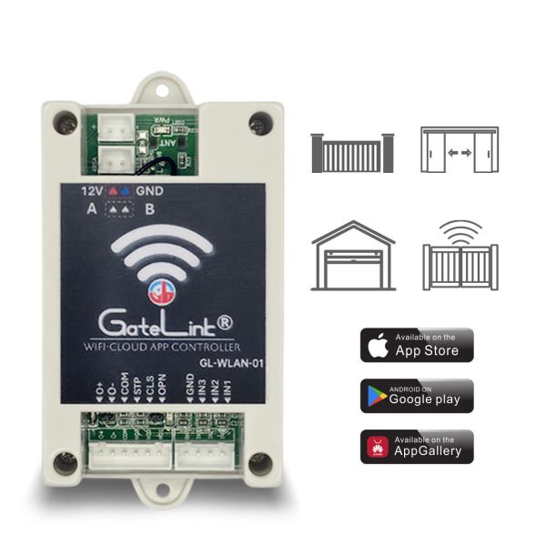 Multi Device Project Management Smart Gate System with Centralized APP Control