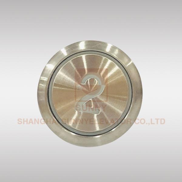 Anti-Static Elevator Push Button , Push Button For Lift Spare Parts
