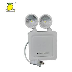 Buy cheap Thermoplastic LED Emergency Twin Spot Light Rechargeable For School product