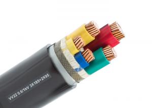 Buy cheap 0.6/1kV PVC Insulated Electrical Cable , Copper Conductor Cable product