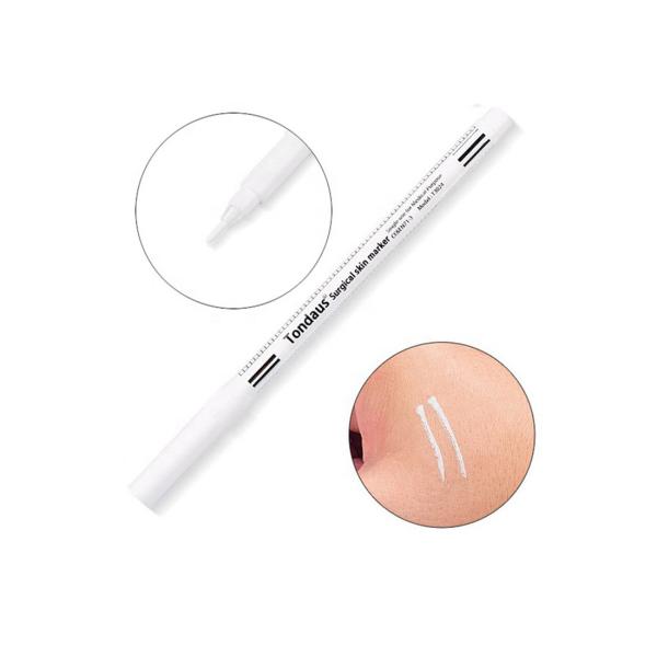 Sterile Surgical Tattoo waterproof Skin Marker Pen With White Ink 12g