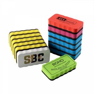 China Office School Magnetic White Board Erasers Smudge Free Lightweight on sale