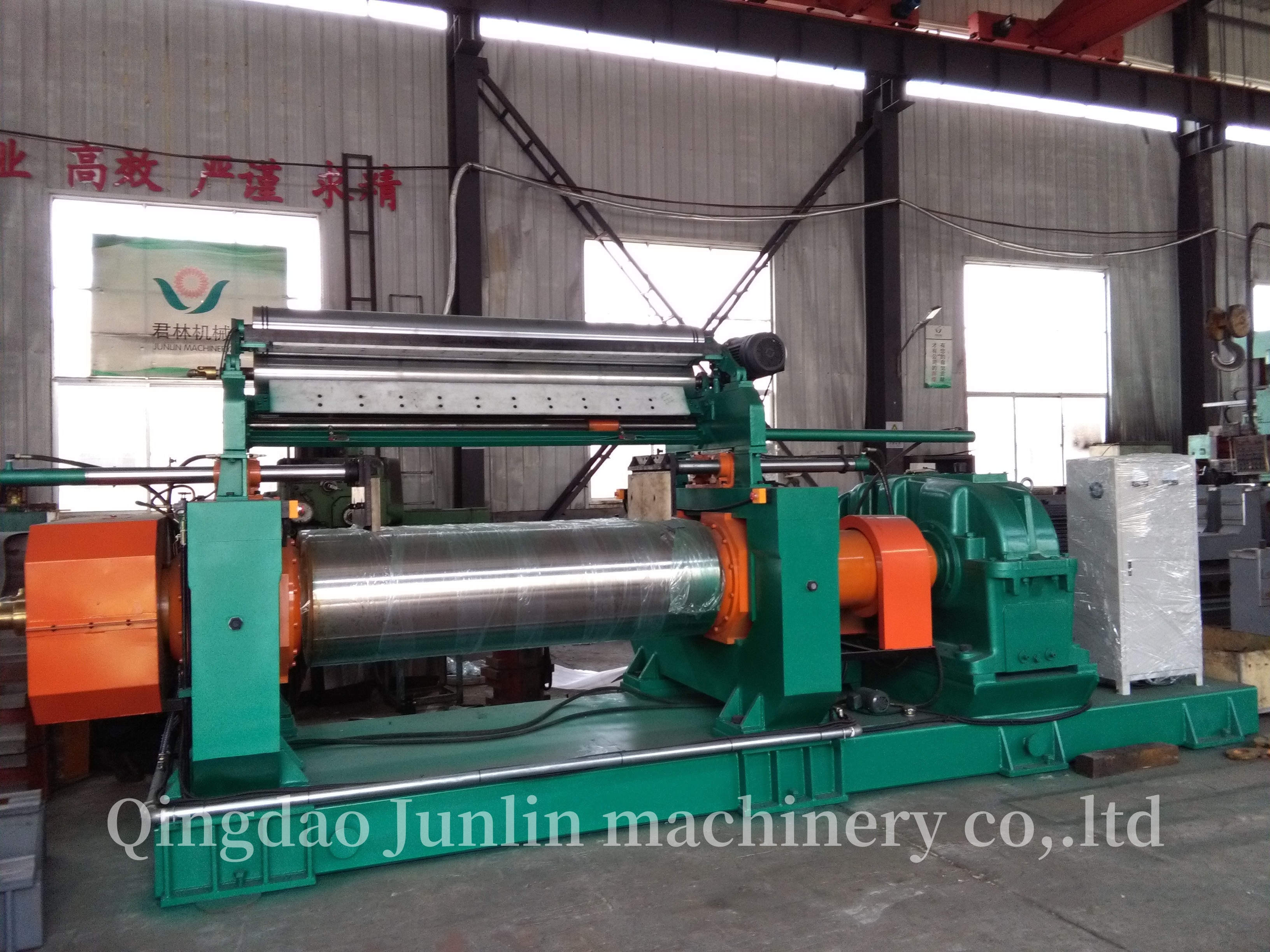 Customizable Two Roll Mixing Mill For Natural And Synthetic Rubber Processing