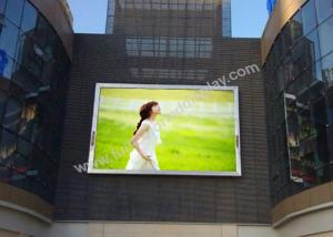 China High Luminance Outdoor Fixed LED Display P6 For Permanent Installation  on sale