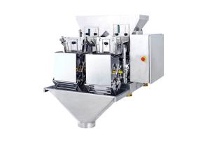 Buy cheap Particles 2 Head 15L Hopper Linear Weigher Machine product