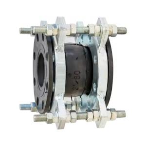 ANSI 150LB Galvanized Flange Fully Sealed Nitrile Rubber Expansion Joint Ductile Iron