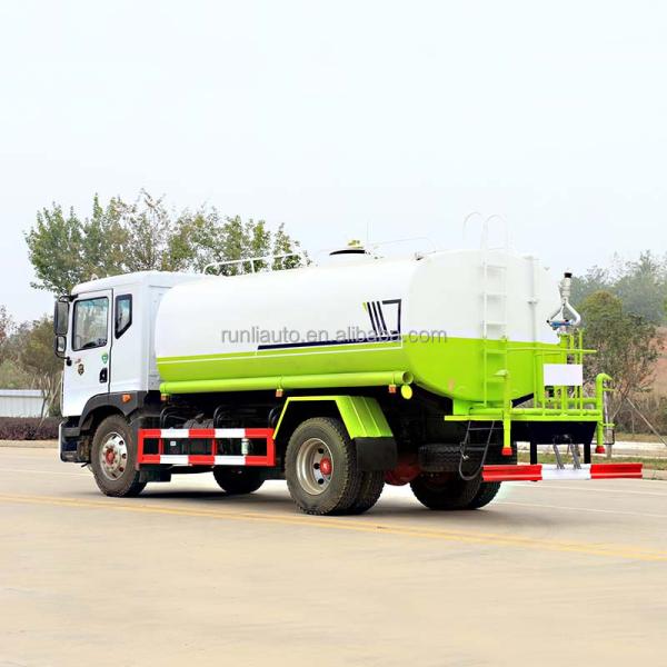 Factory Customized DFAC DongFeng Medium-Sized Water Bowser Sprinkle Truck Watering Cart Water Tanker Truck Water Tank Truck