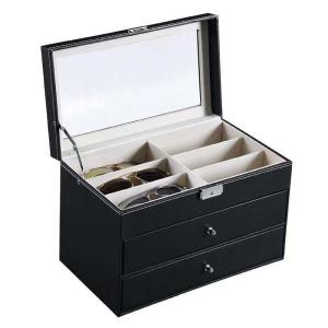 Transparent Skylight Multi Glasses Display Box Sunglasses Storage Case