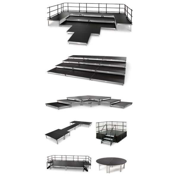 Aluminum Assemble Wedding Party 30mm Portable Stage Platform
