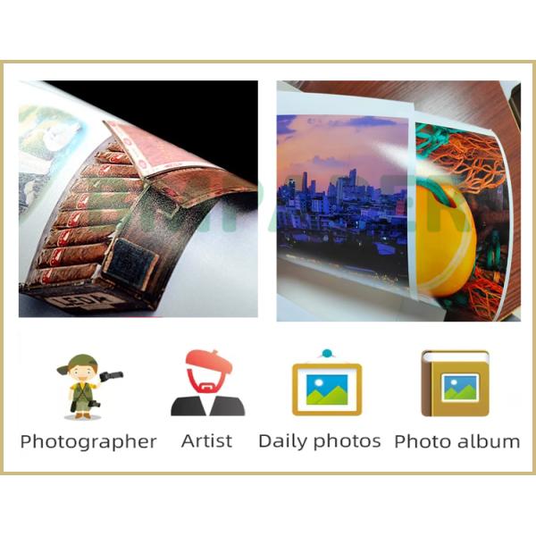  250g 260g RC Satin Inkjet Photo Paper Roll Pigment Ink 24inch 44inch x 100ft