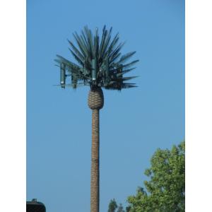 China Single pole GSM Camouflaged Pine Tree Cell Tower on sale