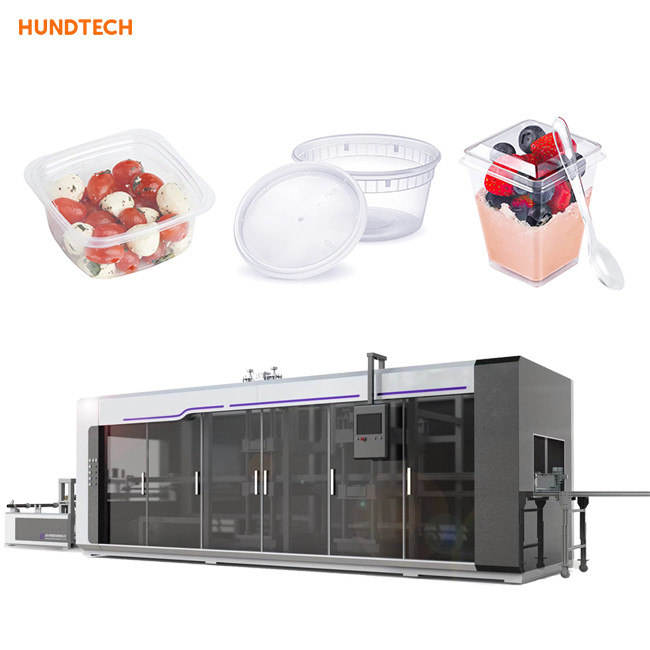 Buy cheap Degradable Food Packing Container Making Machine Automatic 120KW product