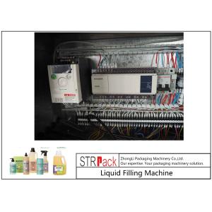 Stainless Steel Flow Volumetric Filling Machines , Time Based Automatic Filling