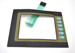 Buy cheap Embossed Tactile Membrane Switch Keypad With 3M55230 Back Adhesive product