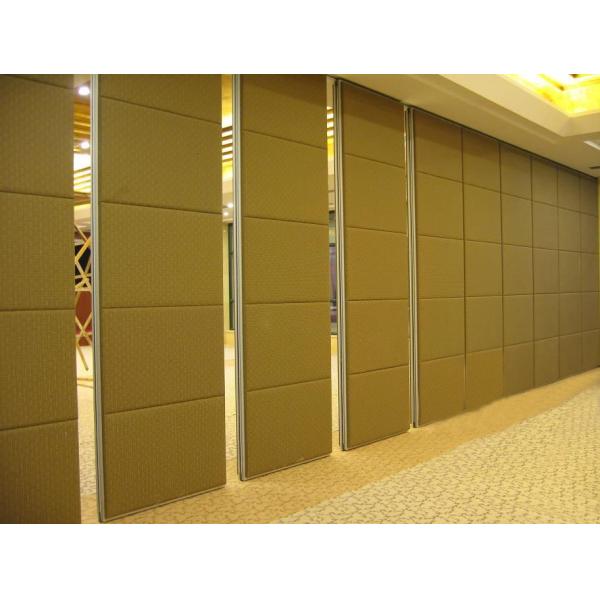 Stackable Acoustic Partitions , Folding Internal Doors , Restaurant Movable Partitions