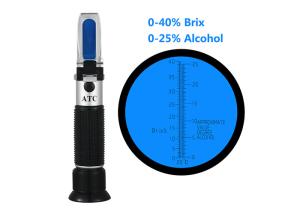 Buy cheap Specific Gravity Hand Held Sugar Refractometer Veterinary Use Temperature Compensation product
