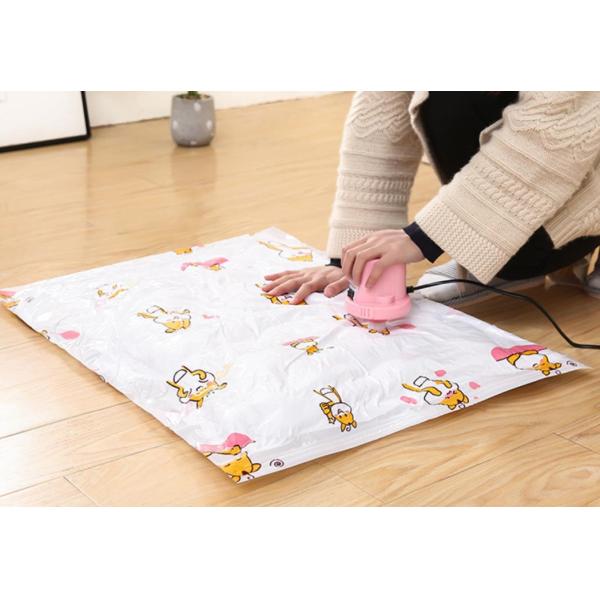 Zipper Sealed 7um Vacuum Storage Compression Bag