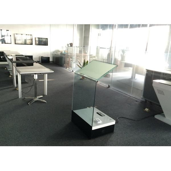 30 inch Touch Foil Film holographic projector kiosk touch screen kiosk tempered glass design capacitive touch