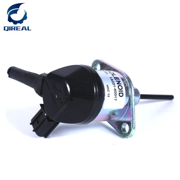 12V Stop Solenoid Fuel Shutoff 1A021-60017 for KUBOTA Tractors