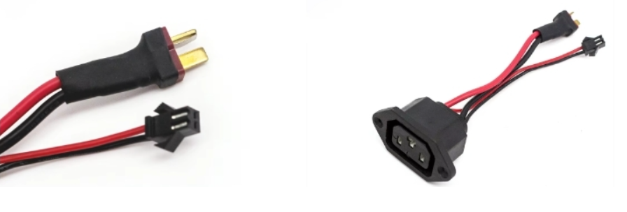Red T Deans Connector Male Female Connector T Plug For RC Lithium Polymer Battery ESC Helicopter