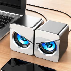 Buy cheap Plastic Bookshelf Speaker with Battery and AUX / USB Connectivity product