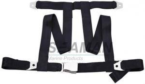 Buy cheap 4 Point Lifeboat Safety Belt for Seat Polypropylene Stainless Steel Buckle product