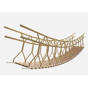 Wooden Rope Net Bridge Playground Suspension Protection Net