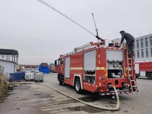 Buy cheap PM80/SG80 Emergency Fire Trucks Water 5800L Foam 2000L 2+4 Persons HOWO Electric Fire Engine product