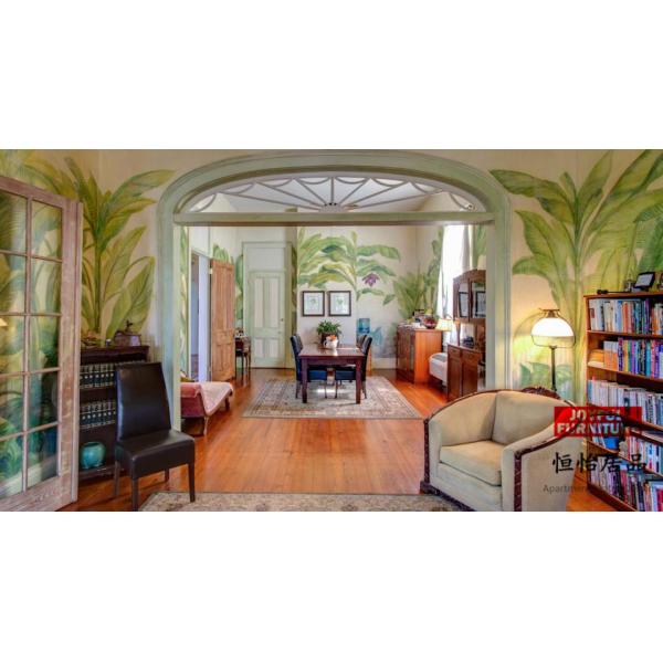 Serviced Apartment original American interior design Bespoke Millwork furniture & fixture