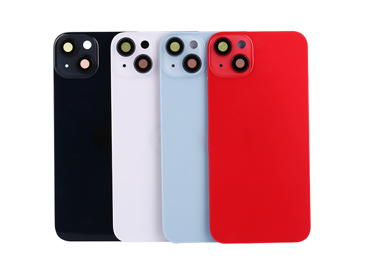 OEM 14plus 14promax Iphone Back Replacement Cover Glass Housing