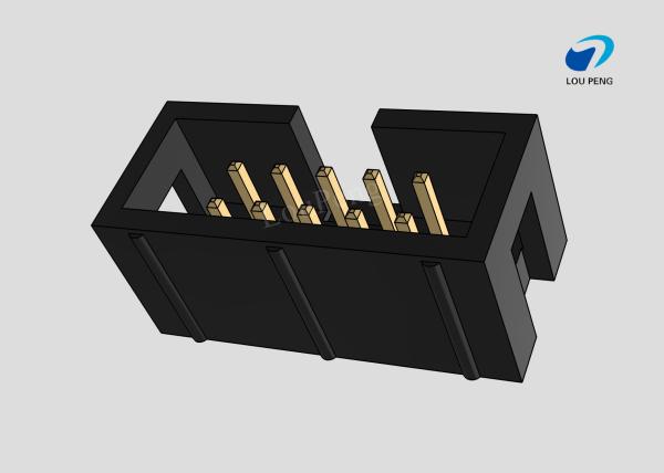 IDC Header connector, PCB Mount Receptacle, Board-to-Board, 2x5 Position, 2.0mm